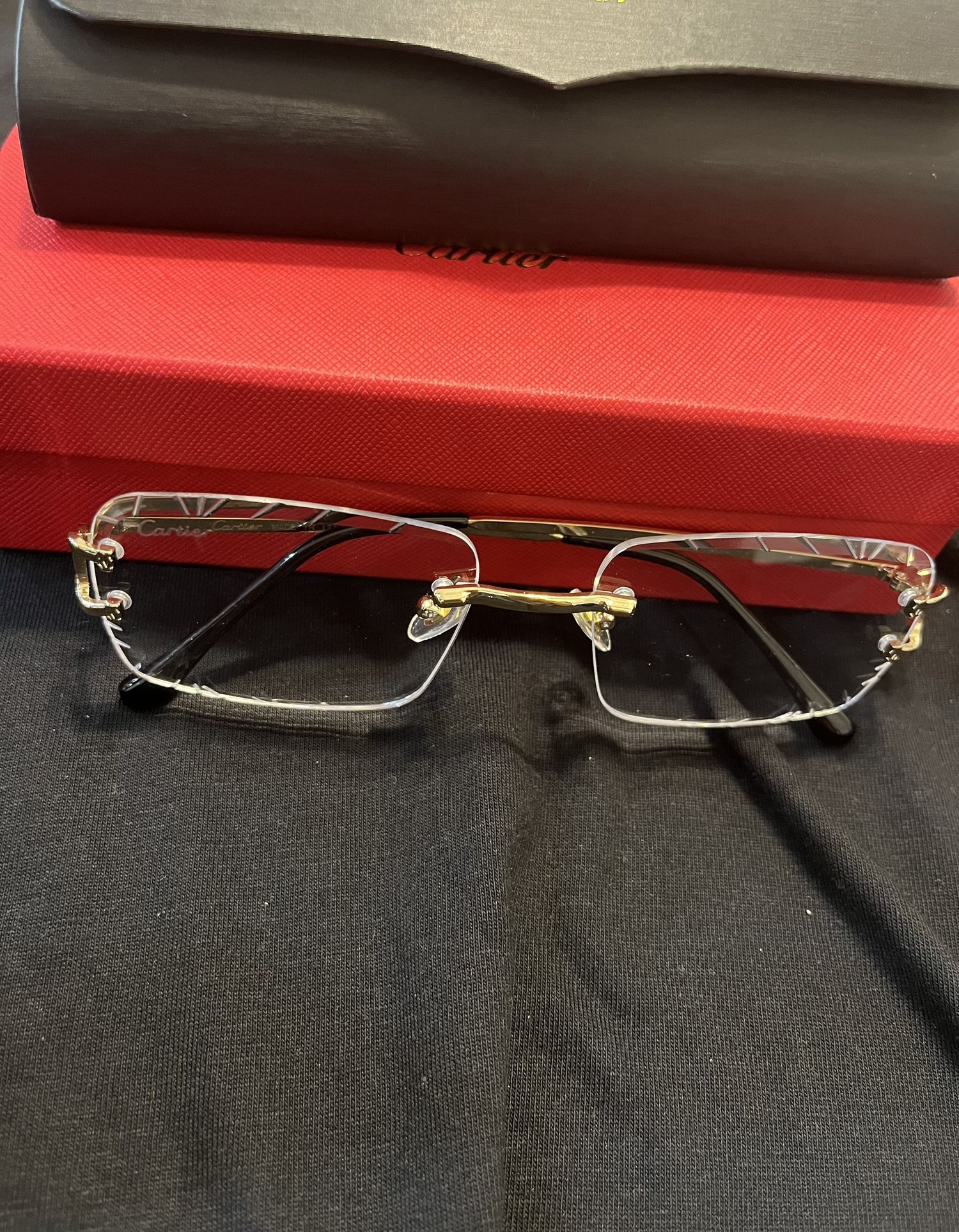Cartier Clear Glasses 