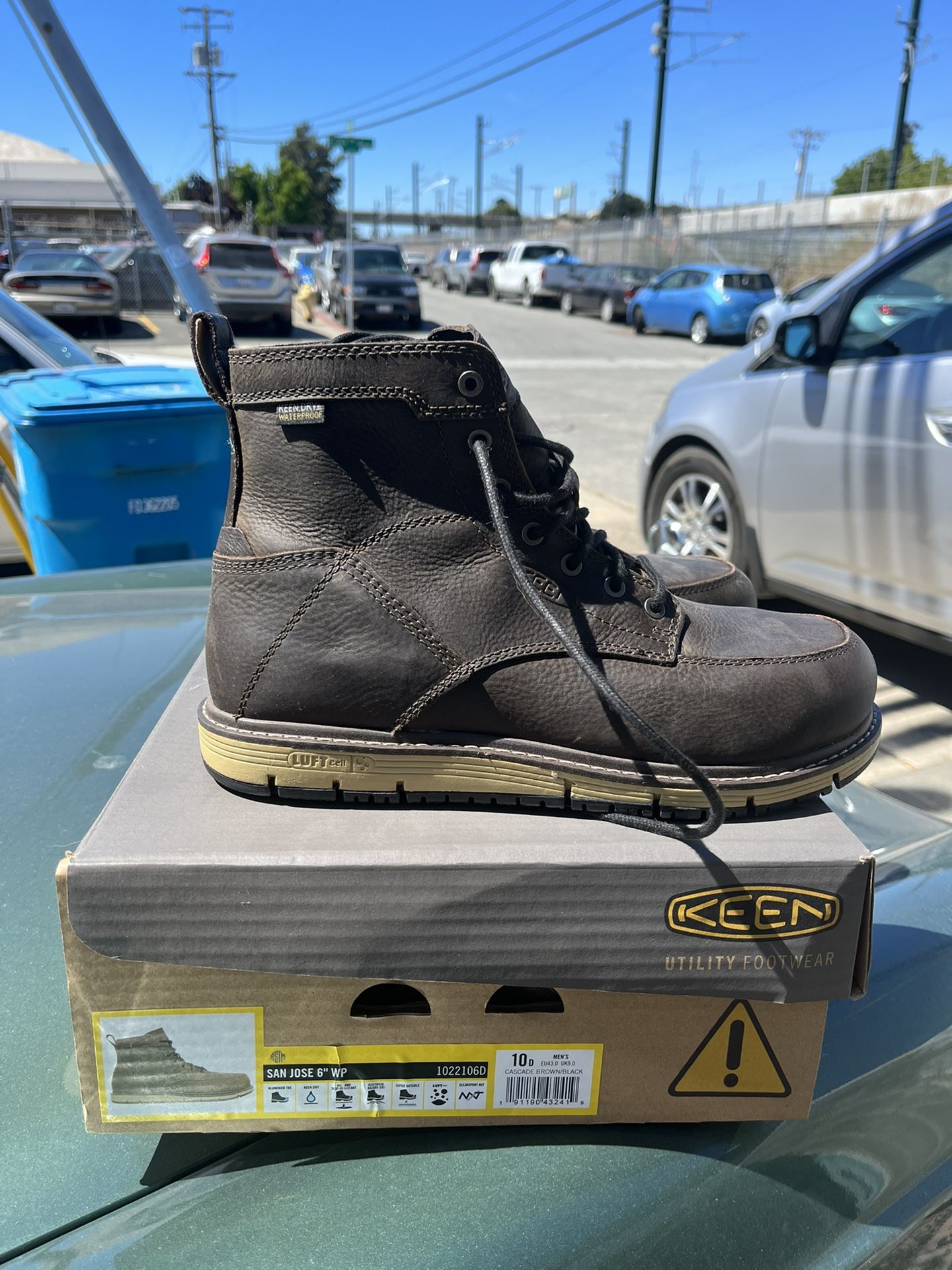 Keen Aluminum Toe Sz.10