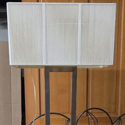 Floor Lamp With Beaded Shade