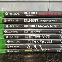 Xbox One games (8 total)