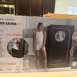 Sharper Image Portable Steam Sauna Spa (Full Body Tent) – Like New
