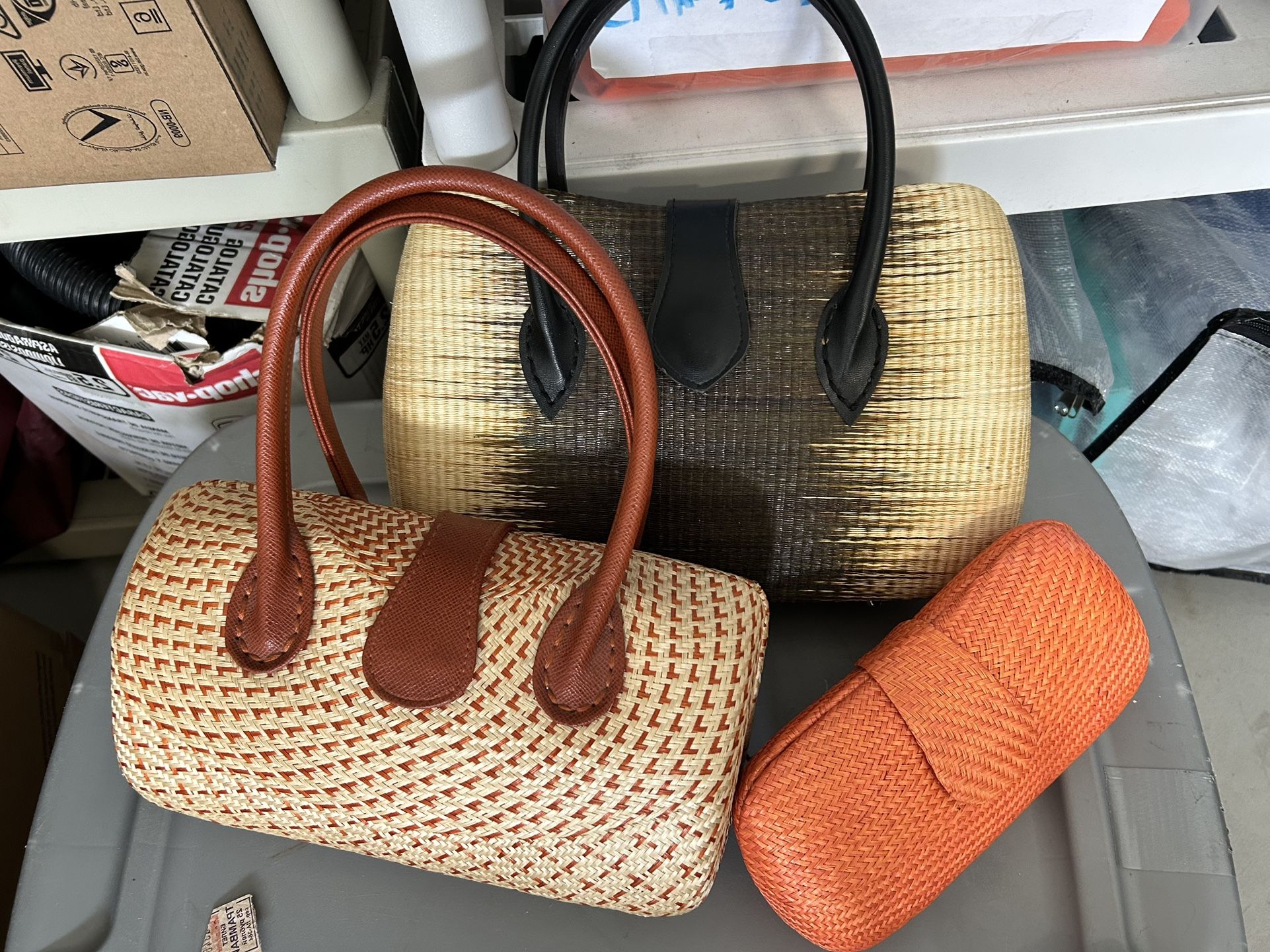 Wicker Summer Bags