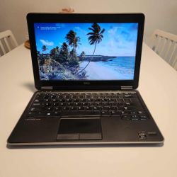Laptop dell E7240 12.5-inch  Intel Core i7 4th Gen 4600U (2.10 GHz)  8 GB Memory RAM  120GB SSD  Windows 10 Pro. Microsoft office installed. Nothing w