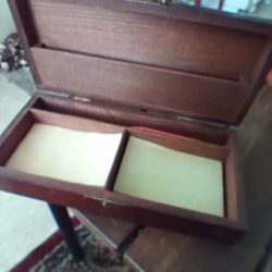 Antique Note and Pencil Box