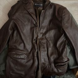 Wilsons Leather Brown Leather Jacket