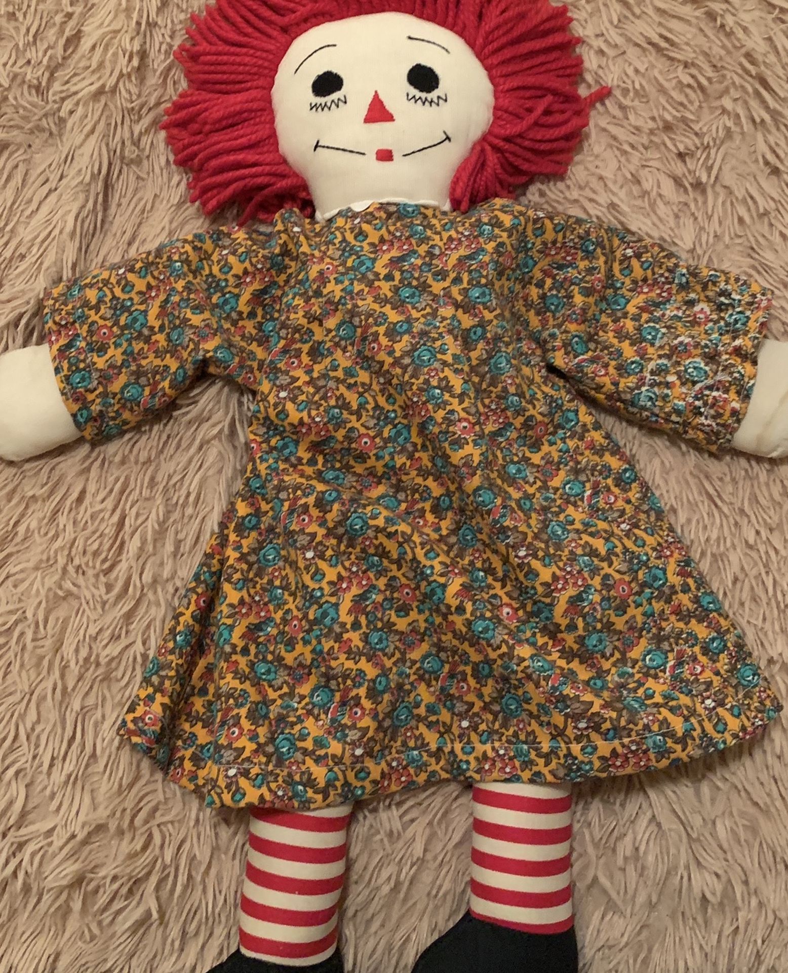 Vintage Raggedy Ann doll