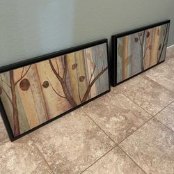 Hush I & II LARGE Wall Art