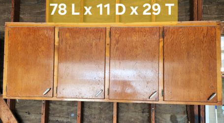 Upper cabinets $ 150.00