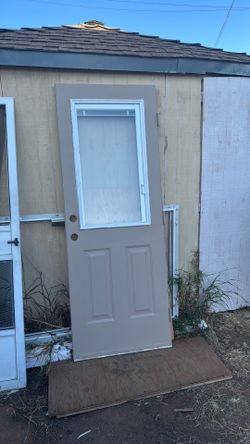 Exterior back door