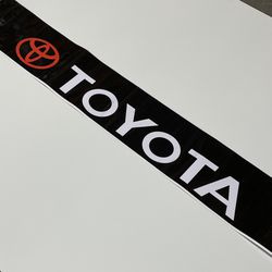 TOYOTA Vinyl Car Windshield Decal Banner Automotive Wrap 