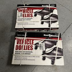 Haul Master Vehicle Dollies (2 Sets - 4 Dollies Total)