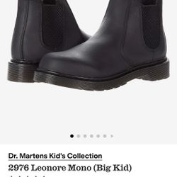 Dr. Marten Leonora Mono Chelsea Boots (Big Kid Size 5) 
