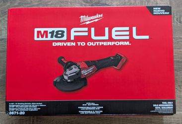 Brand New Milwaukee M18 FUEL Grinder & 1/2" Impact Wrench Combo