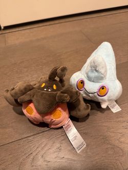 Pokémon Plush Bergmite & Pumpkaboo