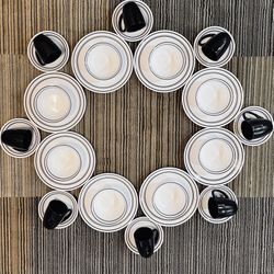 16 Pc New White Correle Set Has Double Linning  $35 32 Pc White Correle Set Has Double Linning $70