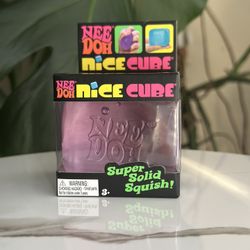 NeeDoh Nice Cubes super solid squish