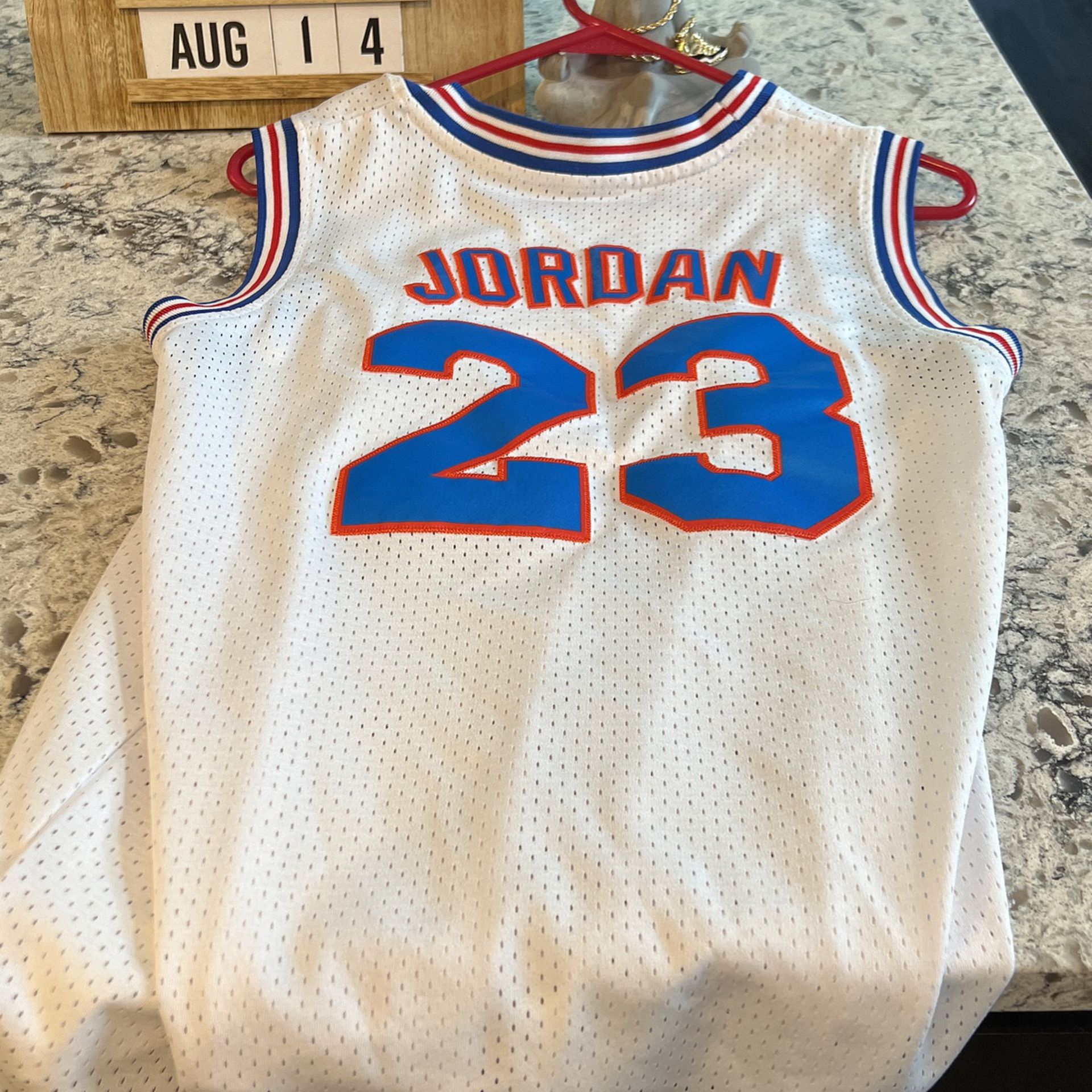 Basketball Space Jam Jerseys Michael Jordan #23 Space Jam Tune Squad Looney  Tunes Jersey for Sale in Baldwin, NY - OfferUp