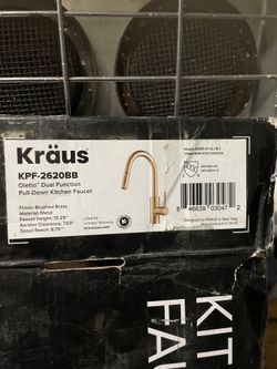 Kraus Oletto KPF-2620BB Brushed Brass Faucet