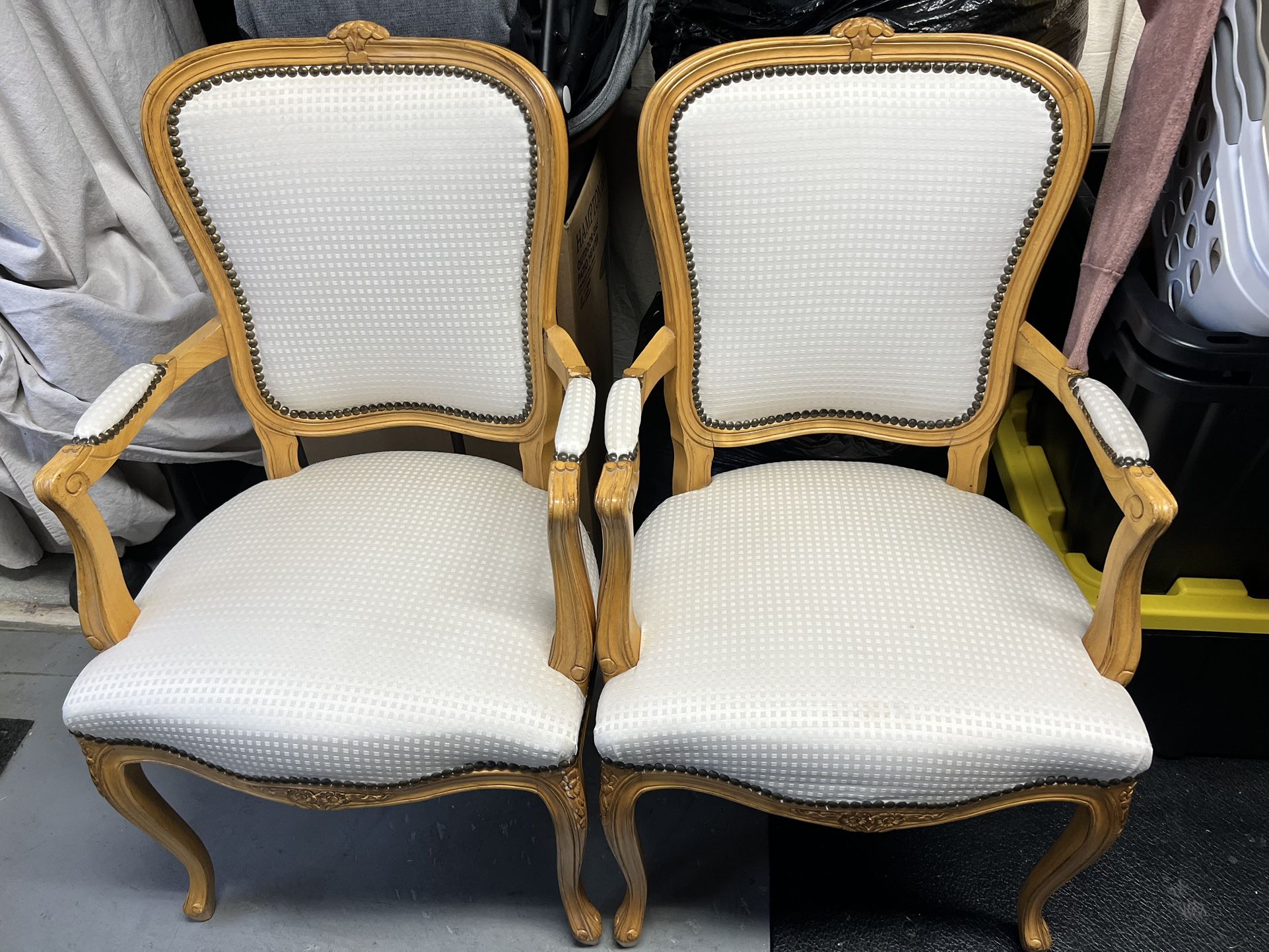 Upholstered Wooden Chairs