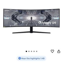 SAMSUNG 49” Odyssey G9 Gaming Monitor
