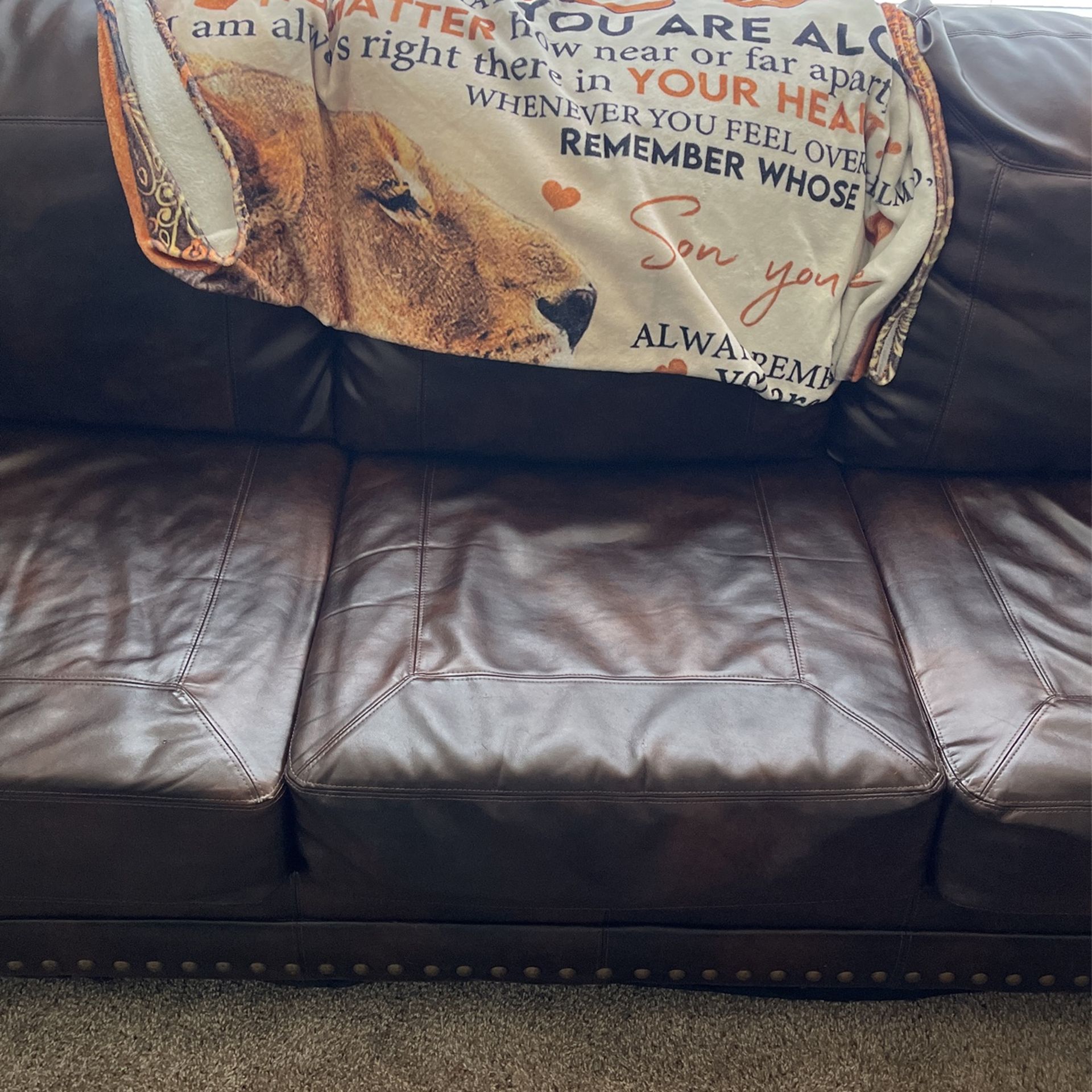 Leather Sofa