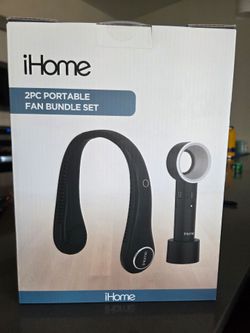 Portable Fan Bundle Set (2pc) iHome