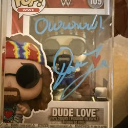 Dude Love signed Funk Pop