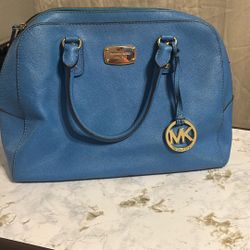 Michael KORS Denim Blue Purse 
