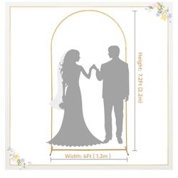 7.2 Ft Arch Backdrop Stand Used Once 