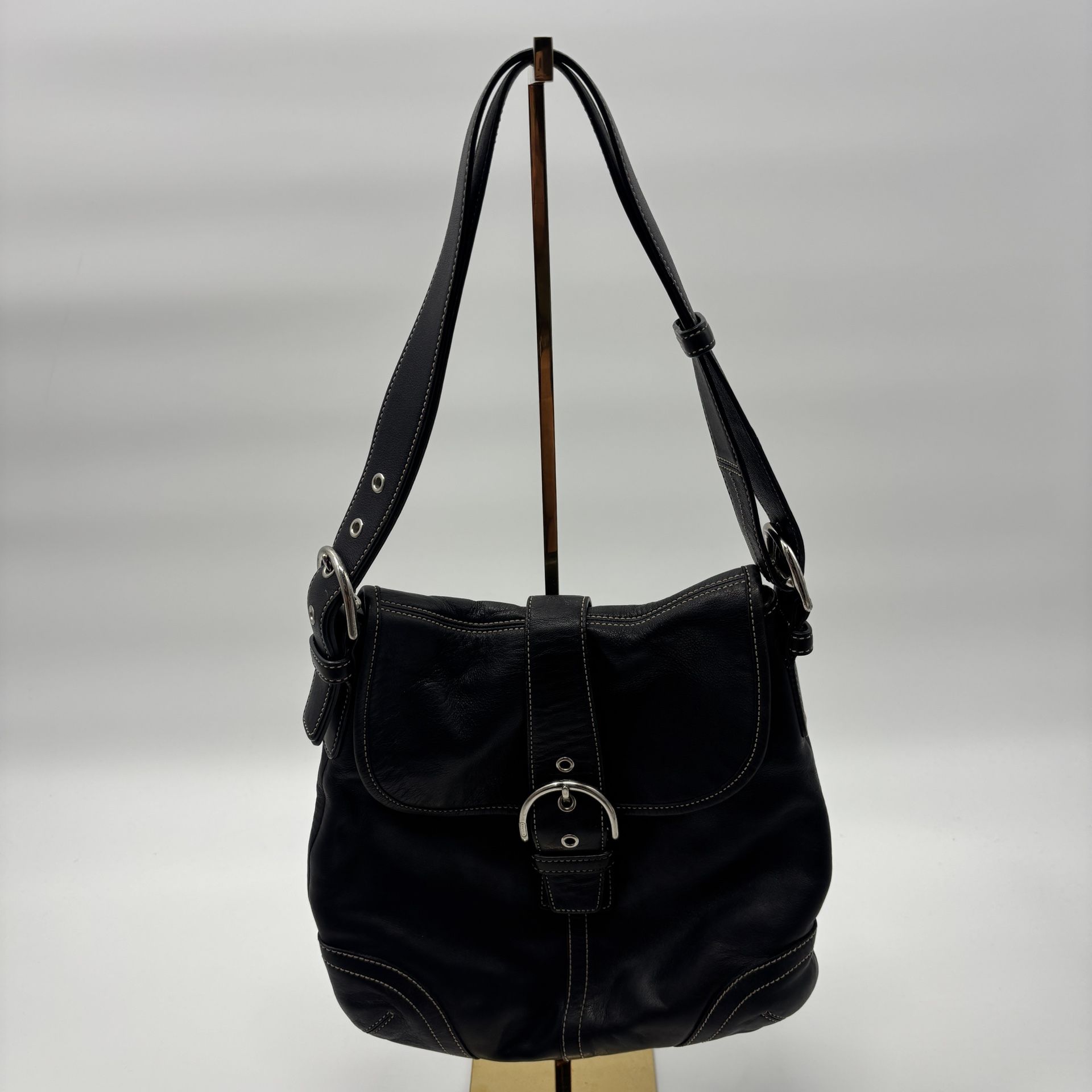Coach Black Soho Hobo Bag