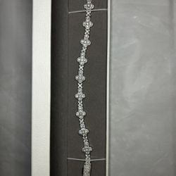 Cross Tennis Bracelet 