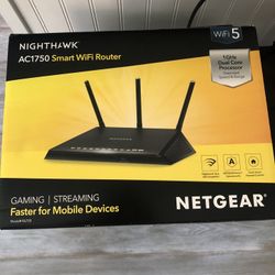 Netgear Nighthawk AC1750 Router. 