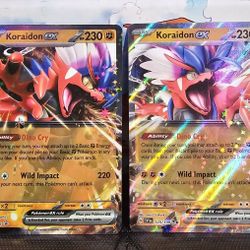 Koraidon Ex and Ex Alt Bundle (Pokemon Tcg)