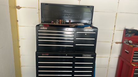 Craftsman Black Tool Chest Stack