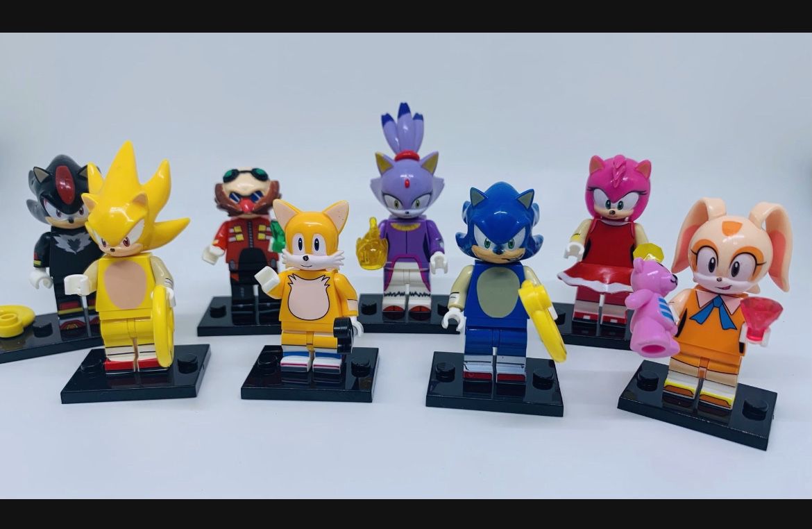 Sonic Minifigures $30 
