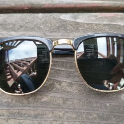 Pre-Owned Ray Ban Clubmaster Sunglasses
