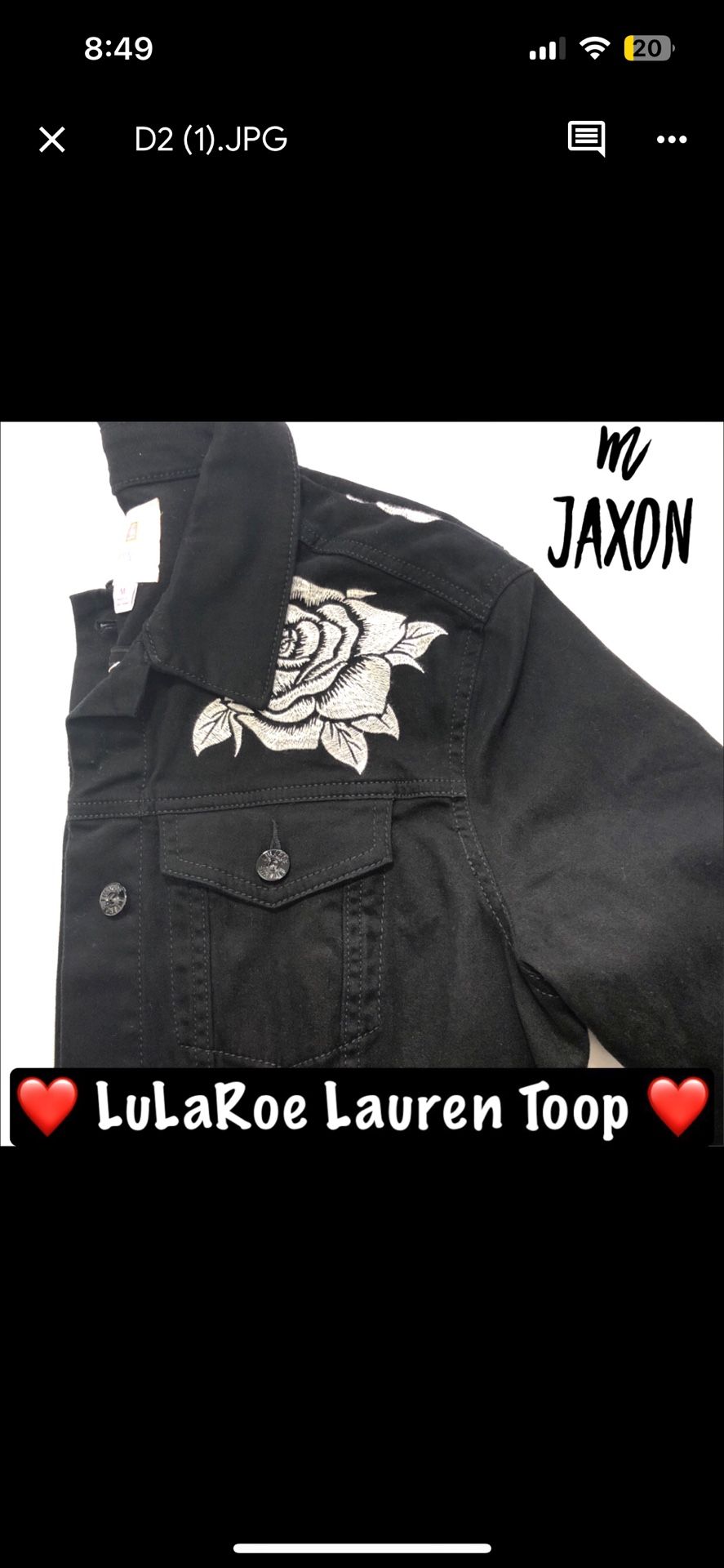 LuLaRoe Jaxson