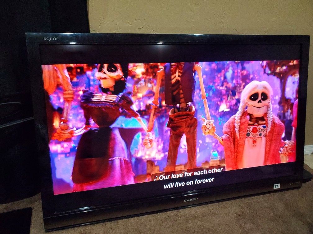 60" Sharp Aquos Lcd Tv