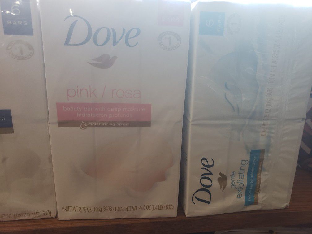 Dove beauty soaps bar