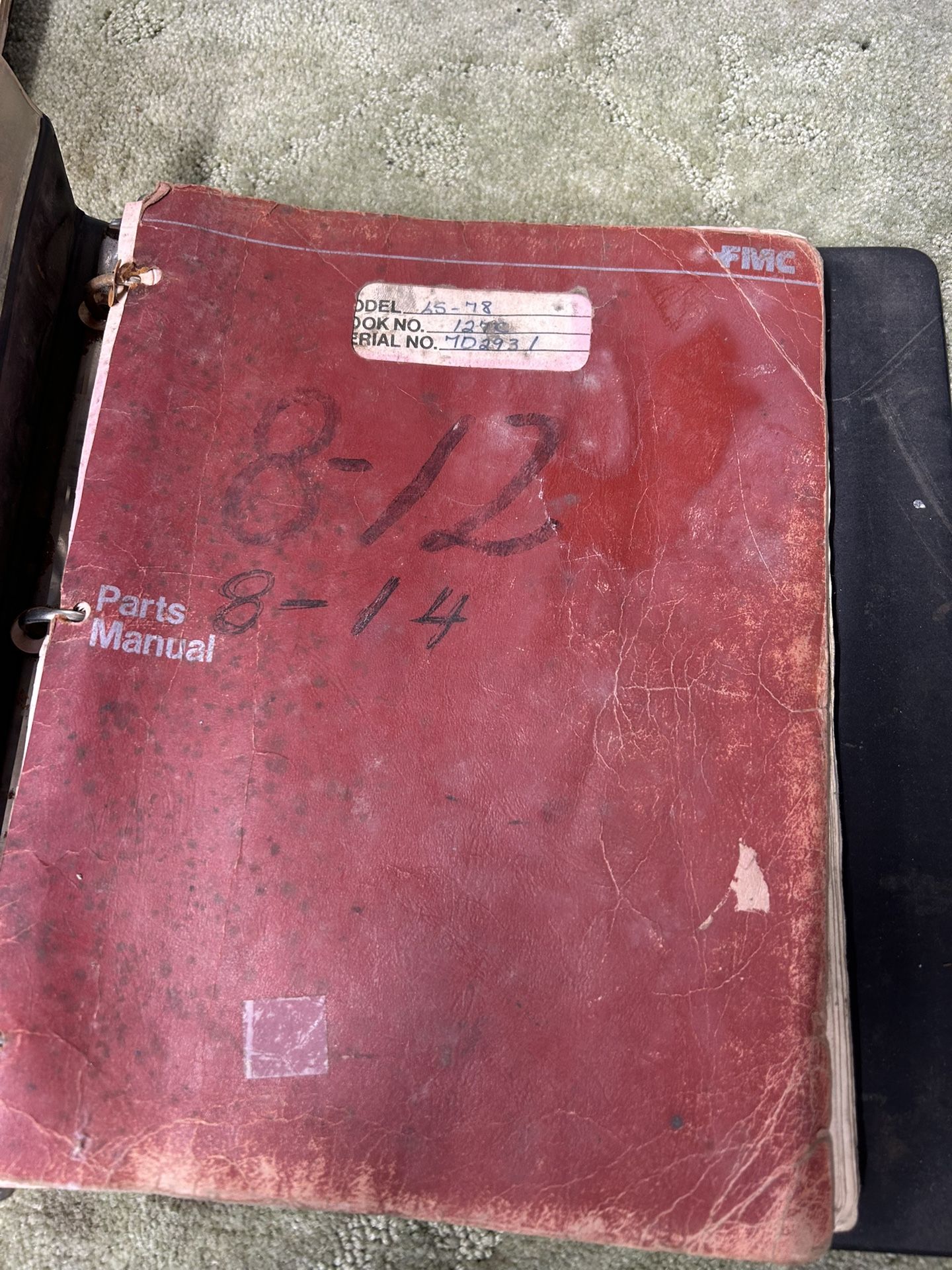 Link Belt LS78 Crawler Crane Parts Manual