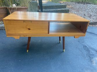 Mid-Century Modern Wood  Table
