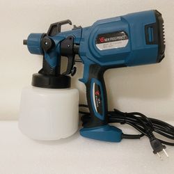 Paint Sprayer, 700W Spray Gun with 4 Brass