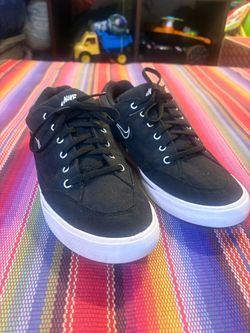 Nike GTS 97 Canvas men’s Skate Shoes Classic Black White DA1446-001 Size10