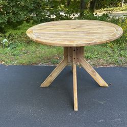 Round Table Acacia Real Wood