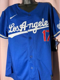 Women Shohei Ohtani #17 Nike Los Angeles Dodgers Alternative Blue Jersey