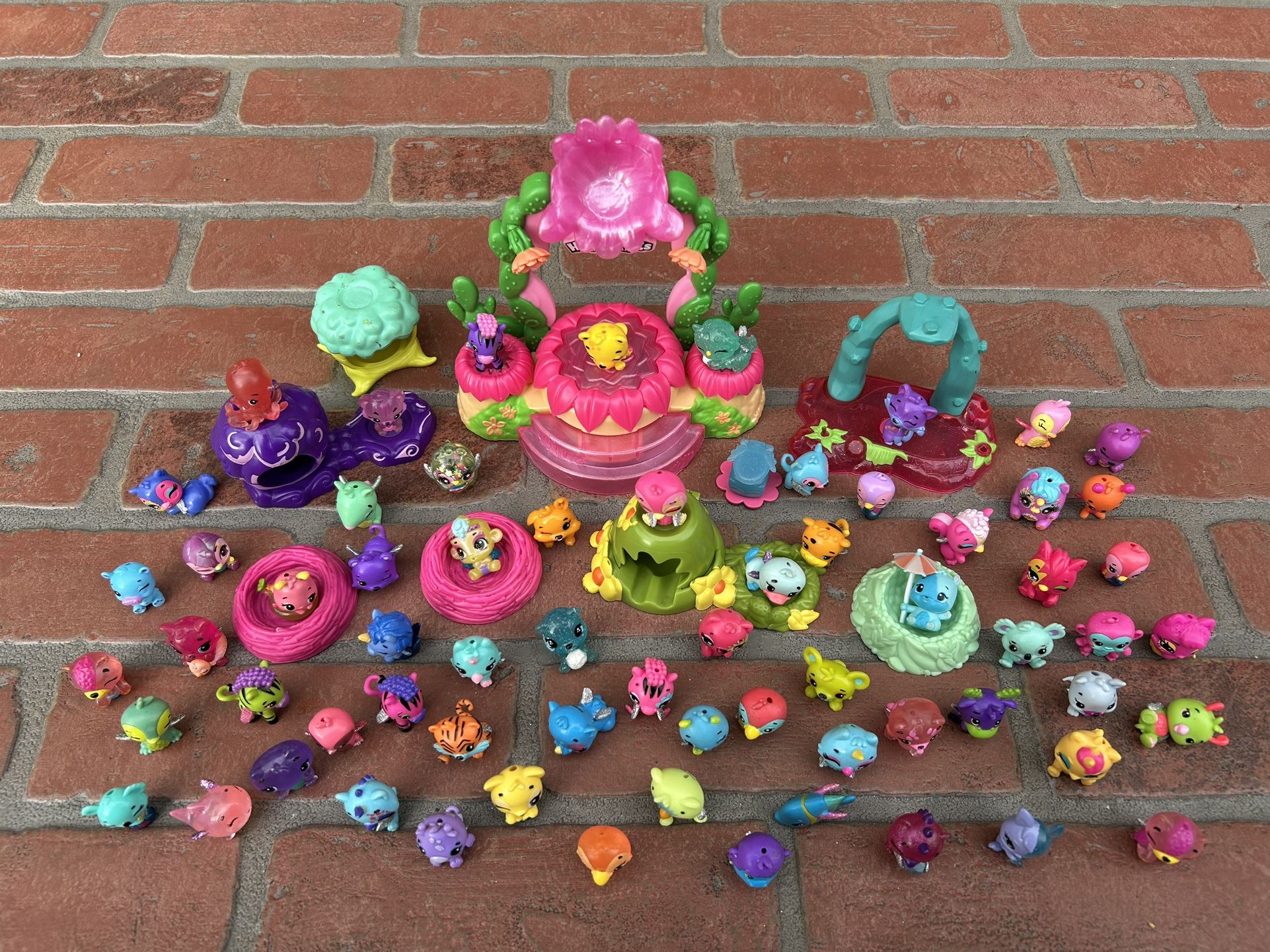 Hatchimals Play Sets And Figures Lot