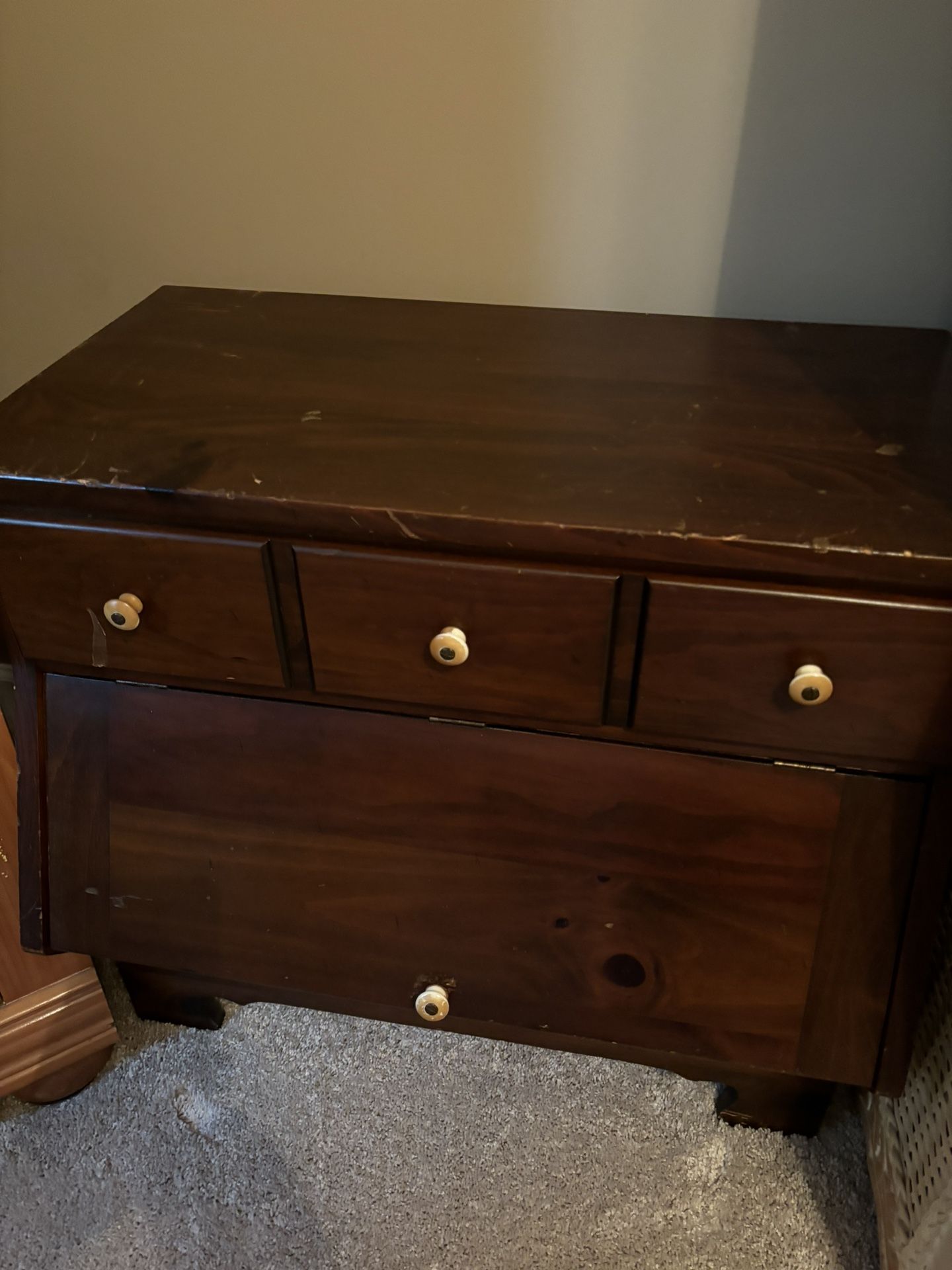 Antique Bean Box Tables (2)
