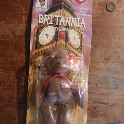 1999 McDonald's Britannia Beanie Baby With Tag Error