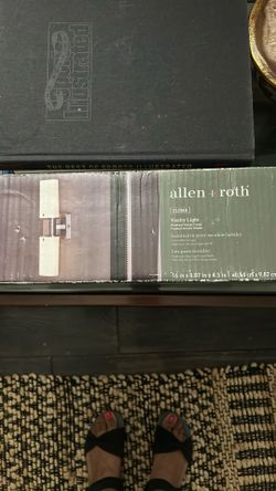 New Vanity Light Fixture