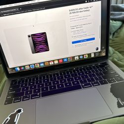 MacBook Pro (13-inch, 2019, Two thunderbolt 3 Ports 
